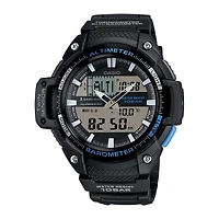 Casio Mens Black Strap Watch Sgw450h-1a