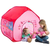 Fun2Give Pop-It-Up Dollhouse Tent With House Playmat Playhouse Play Tent