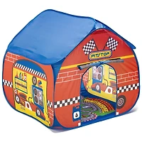 Fun2Give Pop-It-Up Pit Stop Tent With Race Mat Play Tent