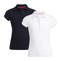 IZOD Girls 2-pc. Short Sleeve Polo Shirt