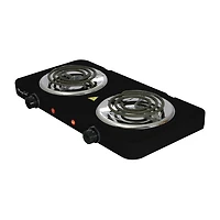MegaChef Portable Dual Coil Electric Burner