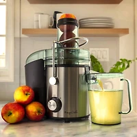 MegaChef Wide Mouth With Dual Speed Electric Juicer