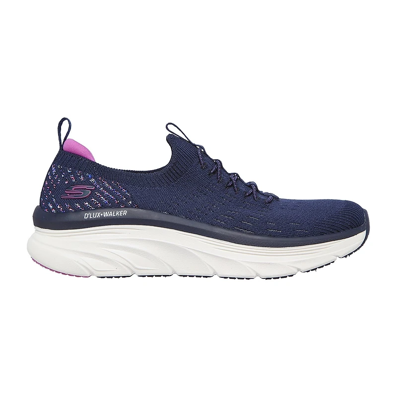 Skechers D'Lux Walker Womens Slip-On Walking Shoes