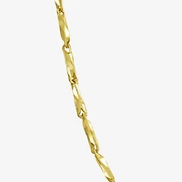Womens 14K Gold 16 Inch Fashion Chain Necklace