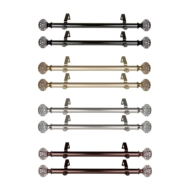 Rod Desyne Elsie 1 Adjustable Side Curtain