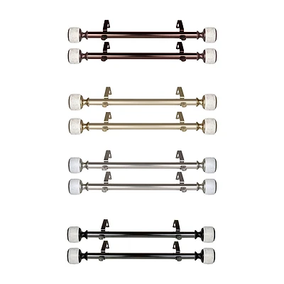 Rod Desyne Morton 1 Adjustable Side Curtain