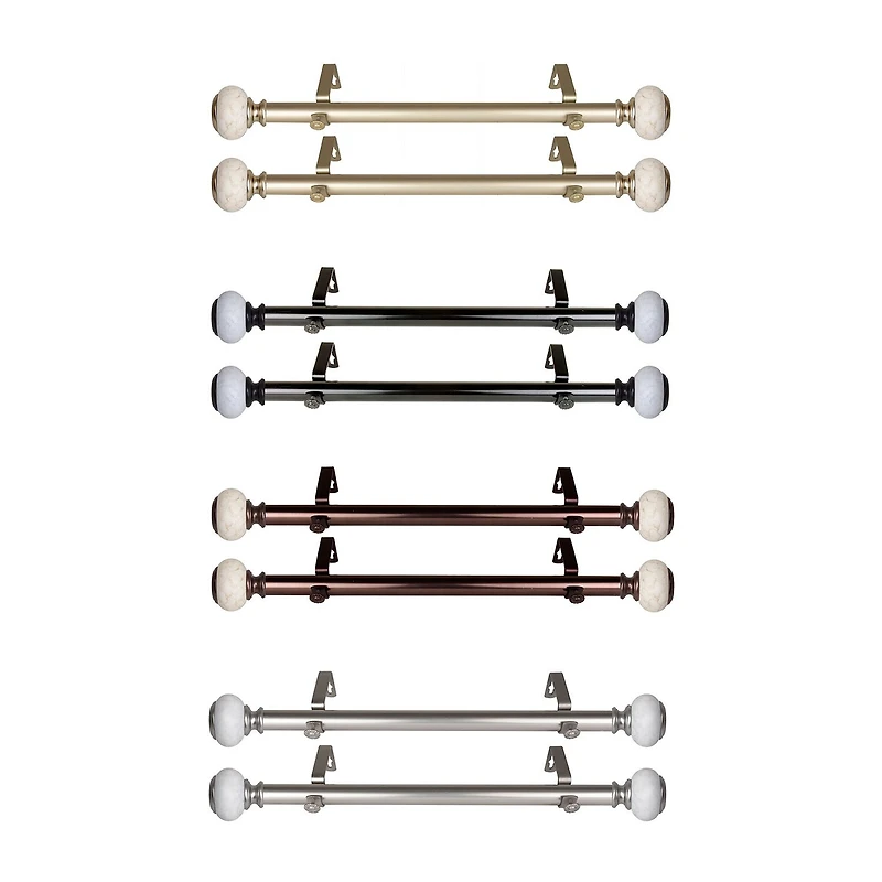 Rod Desyne Vernon 1 Adjustable Side Curtain