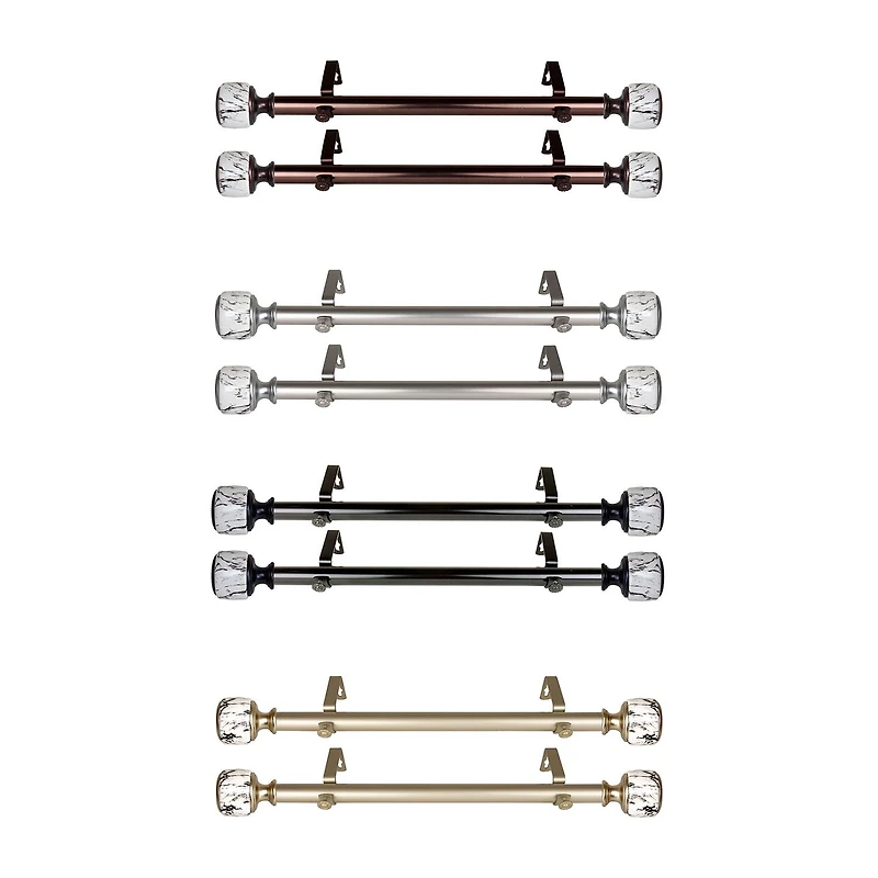 Rod Desyne Josephine 1 Adjustable Side Curtain