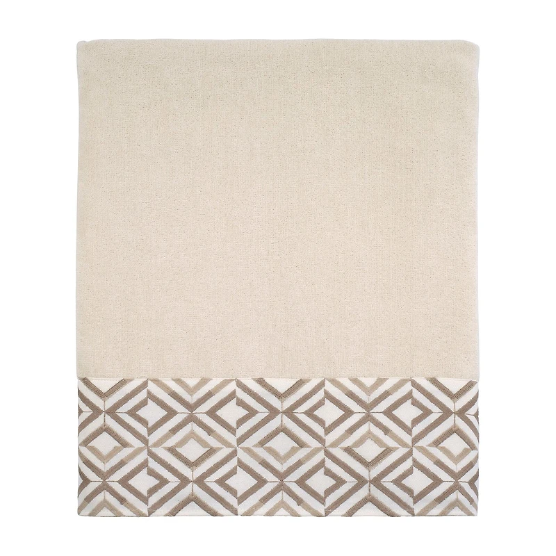 Avanti Harlow Geometric Bath Towel