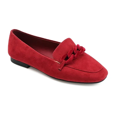Journee Collection Cordell Womens Square Closed Toe Loafers