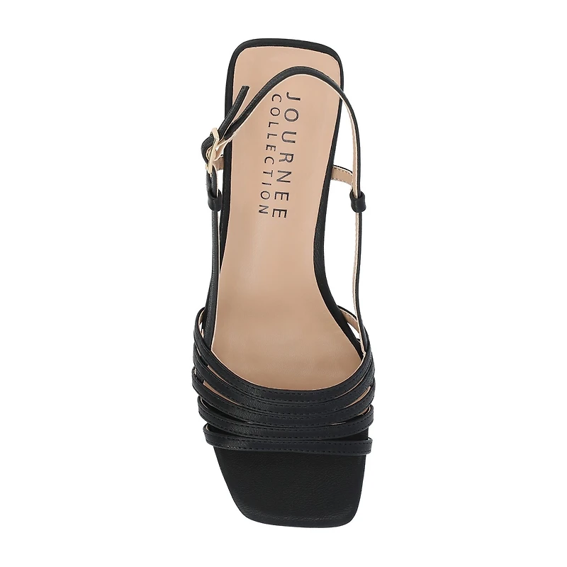 Journee Collection Womens Shayana Heeled Sandals
