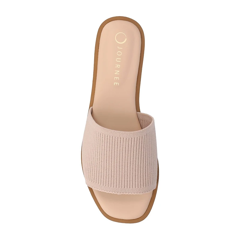 Journee Collection Womens Prisilla Flat Sandals