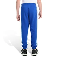 adidas Big Kid Boys Drawstring Waist Cuffed Mid Rise Regular Fit Fleece Jogger Pant