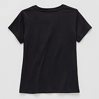 Xersion Little & Big Kid Girls Crew Neck Short Sleeve Regular Fit Graphic T-Shirt