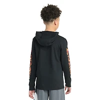 adidas Big Kid Boys Hooded Long Sleeve Regular Fit Graphic T-Shirt