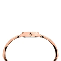 Timex Womens Rose Goldtone Bracelet Watch Tw2t57900ji
