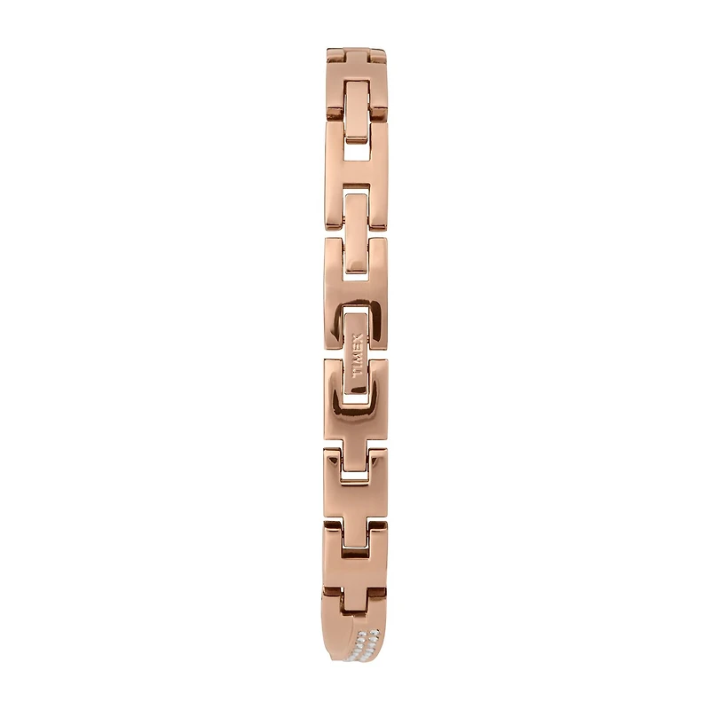 Timex Womens Rose Goldtone Bracelet Watch Tw2t57900ji