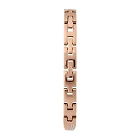 Timex Womens Rose Goldtone Bracelet Watch Tw2t57900ji