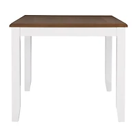 Janisse Rectangular Wood-Top Dining Table