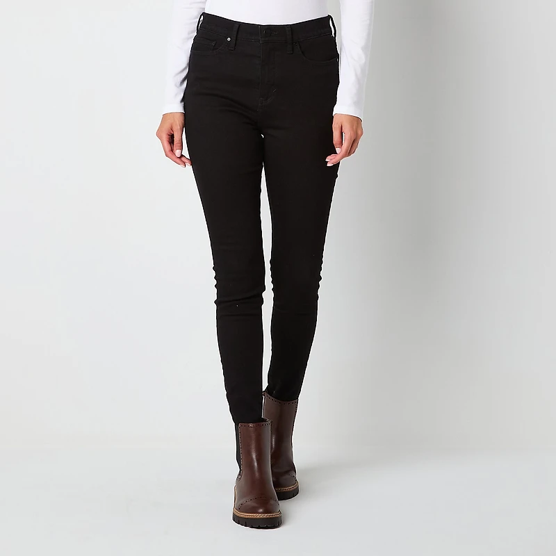 a.n.a Womens High Rise Tall Skinny Fit Jean