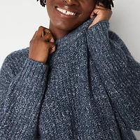 a.n.a Womens Crew Neck Long Sleeve Pullover Sweater