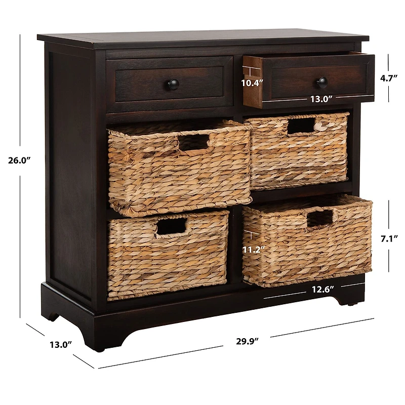 Safavieh Herman 6-Drawer Chest