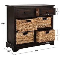 Safavieh Herman 6-Drawer Chest