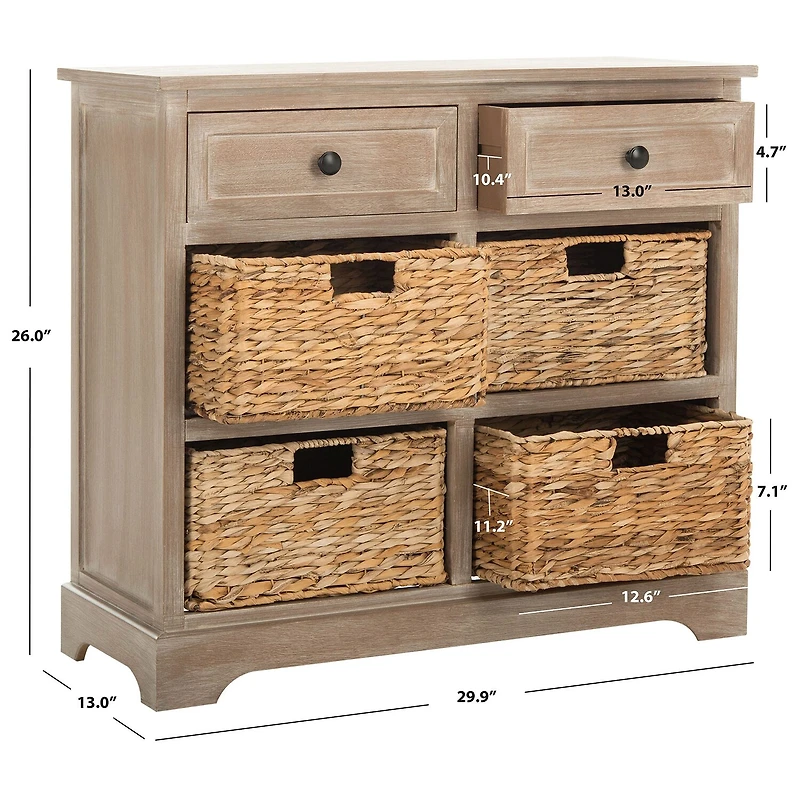 Safavieh Herman 6-Drawer Chest
