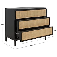 Safavieh Zadie 3-Drawer Chest