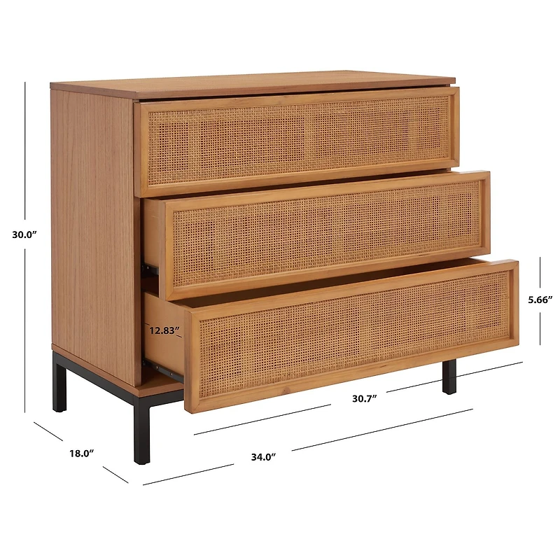 Safavieh Zadie 3-Drawer Chest