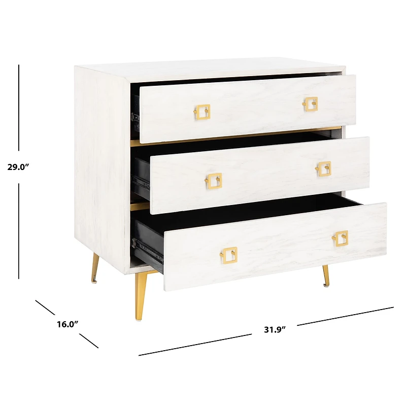 Safavieh Katia 3-Drawer Chest