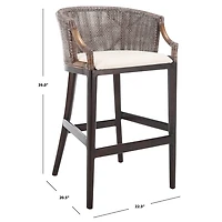 Safavieh Upholstered Bar Stool