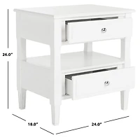 Safavieh Jenson 2-Drawer Nightstand