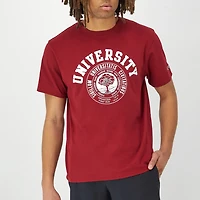 Champion Mens Crew Neck Short Sleeve Regular Fit Graphic T-Shirt