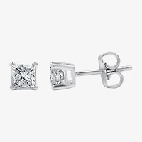 5/8 CT. T.W. Lab-Grown (G / Si1-Si2) Diamond Princess-cut Stud Earrings 10K or 14K Gold
