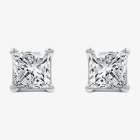 5/8 CT. T.W. Lab-Grown (G / Si1-Si2) Diamond Princess-cut Stud Earrings 10K or 14K Gold