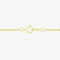 Womens Genuine Green Peridot 14K Gold Over Silver 18 Inch Pendant Necklace