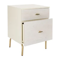 Safavieh Genevieve 2-Drawer Nightstand