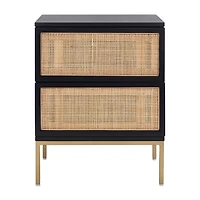 Safavieh Zadie 2-Drawer Nightstand