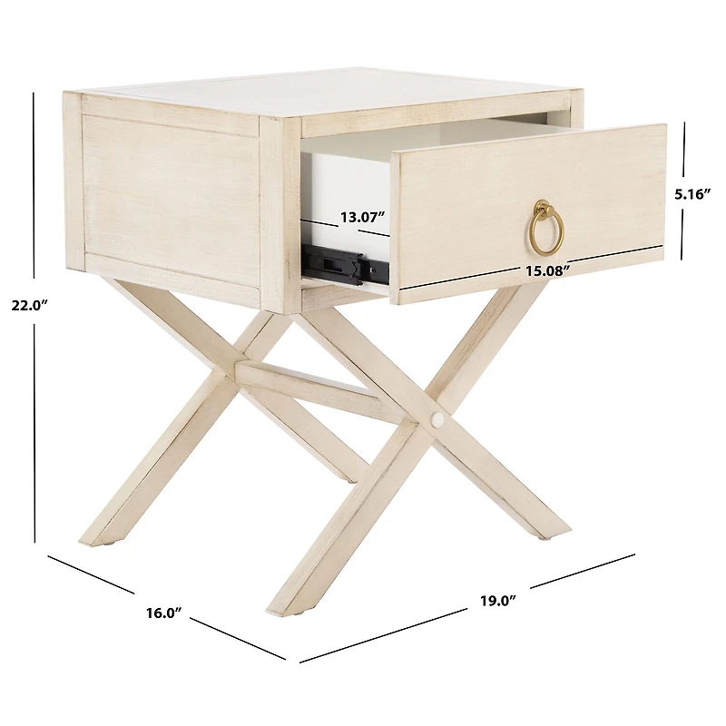 Safavieh Odilia 1-Drawer Nightstand