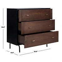 Safavieh Genevieve 3-Drawer Dresser