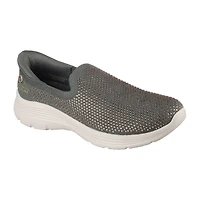 Skechers Hands Free Slip-Ins Martha Stewart Bedford Genuine Gem Womens Slip-On Walking Shoes