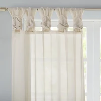 Madison Park Elowen Tab Top Sheer Set of 2 Curtain Panel