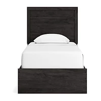 Signature Design by Ashley Belachime Panel Bed Charcoal