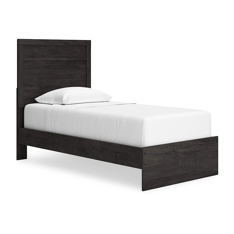 Signature Design by Ashley Belachime Panel Bed Charcoal
