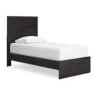 Signature Design by Ashley Belachime Panel Bed Charcoal