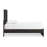 Signature Design by Ashley Belachime Panel Bed Charcoal