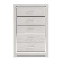 Signature Design by Ashley Altyra 5-Drawer Chest in White