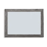 Signature Design by Ashley Bronyan 42" Bedroom Dresser Mirror in Dark Gray