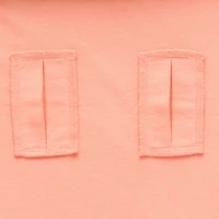 Okie Dokie Toddler Girls Bodysuit Closure U Neck Long Sleeve